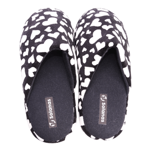 Pantuflas Solanas Mujer Espumon Negras