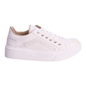 Zapatillas Popy's Mujer 760 Blancas Urbanas