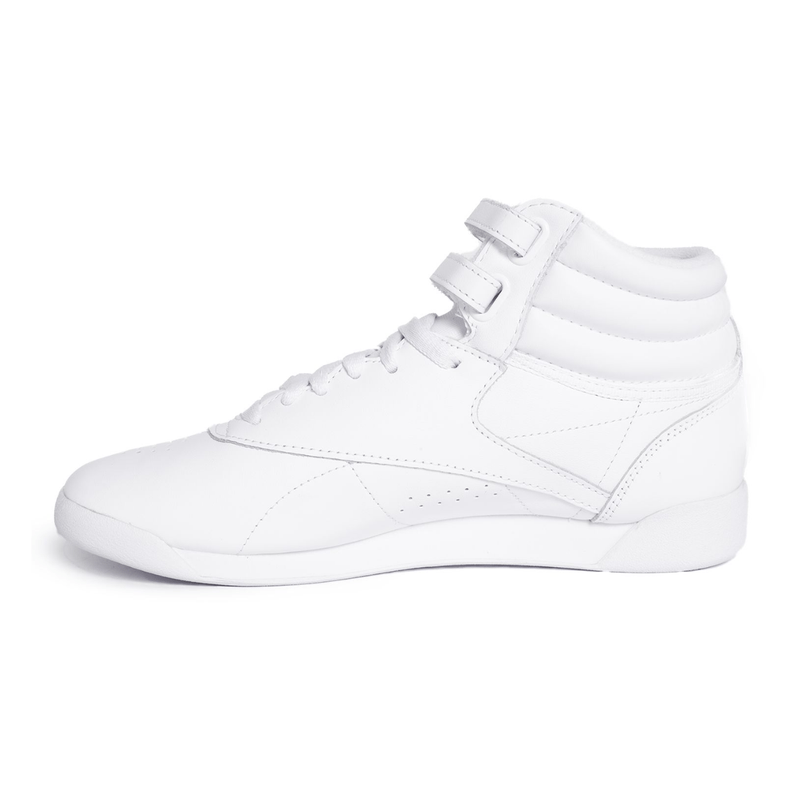 Zapatillas Botitas Reebok Freestyle Blancas