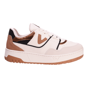 Zapatillas Via Marte Mujer Beige