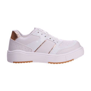 Zapatillas Mail Nena Pia Con Plataforma Blancas