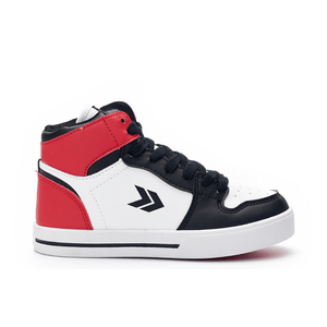 Zapatillas Atomik Niños Jam Negro Rojo