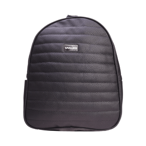 Mochila Negra Ianjo Med Frente Con Dibujo