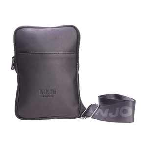 Bandolera Negra Ianjo 2553 Con Correa Desmontable