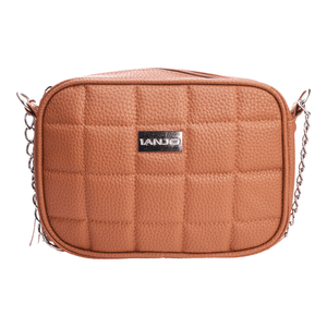 Cartera Ianjo Con Cadena Canelo W Negra