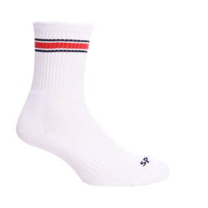 Medias Spt Tenis 3/4 Con Rayas