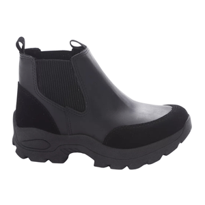 Botinetas Mujer Savage Jovis Doble Elastico Negras