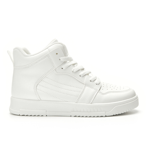 Zapatillas Botitas Wake Mujer Blancas