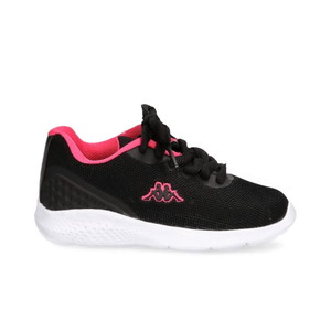 Zapatillas Kappa Niña Logo Spoleto Negras Running