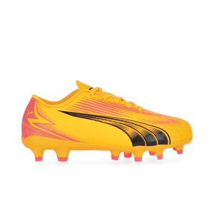 Botines Puma Ultra Play Fg Jr Naranjas