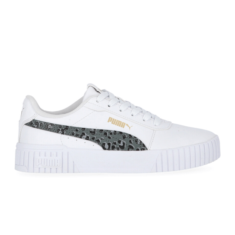 Zapatillas Puma Mujer Carina 2.0 Animal Update Blancas Tenis