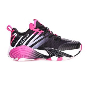 Zapatillas Addnice Niñas Indoor Negro Fucsia
