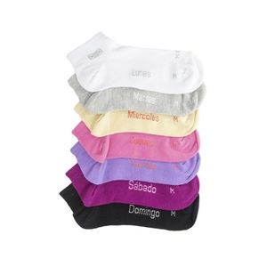 Soquete Sox Dama Pack X 7