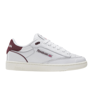 Zapatillas Reebok Hombre Club C Bulc Blanco-Bordo