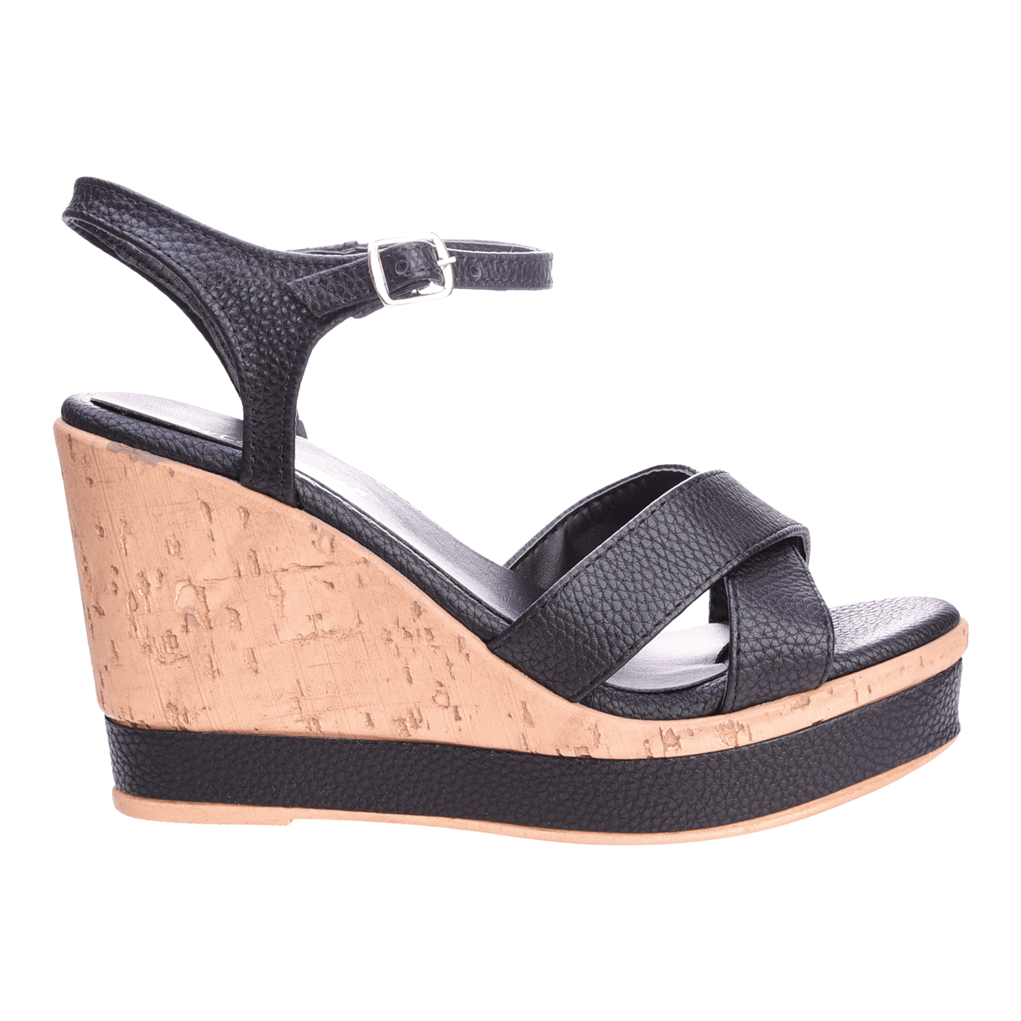 Sandalias Tres Corazones Mujer Corcho