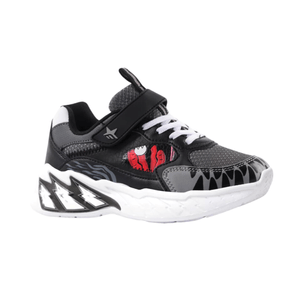 Zapatillas Footy Nene Red Dragon Negra
