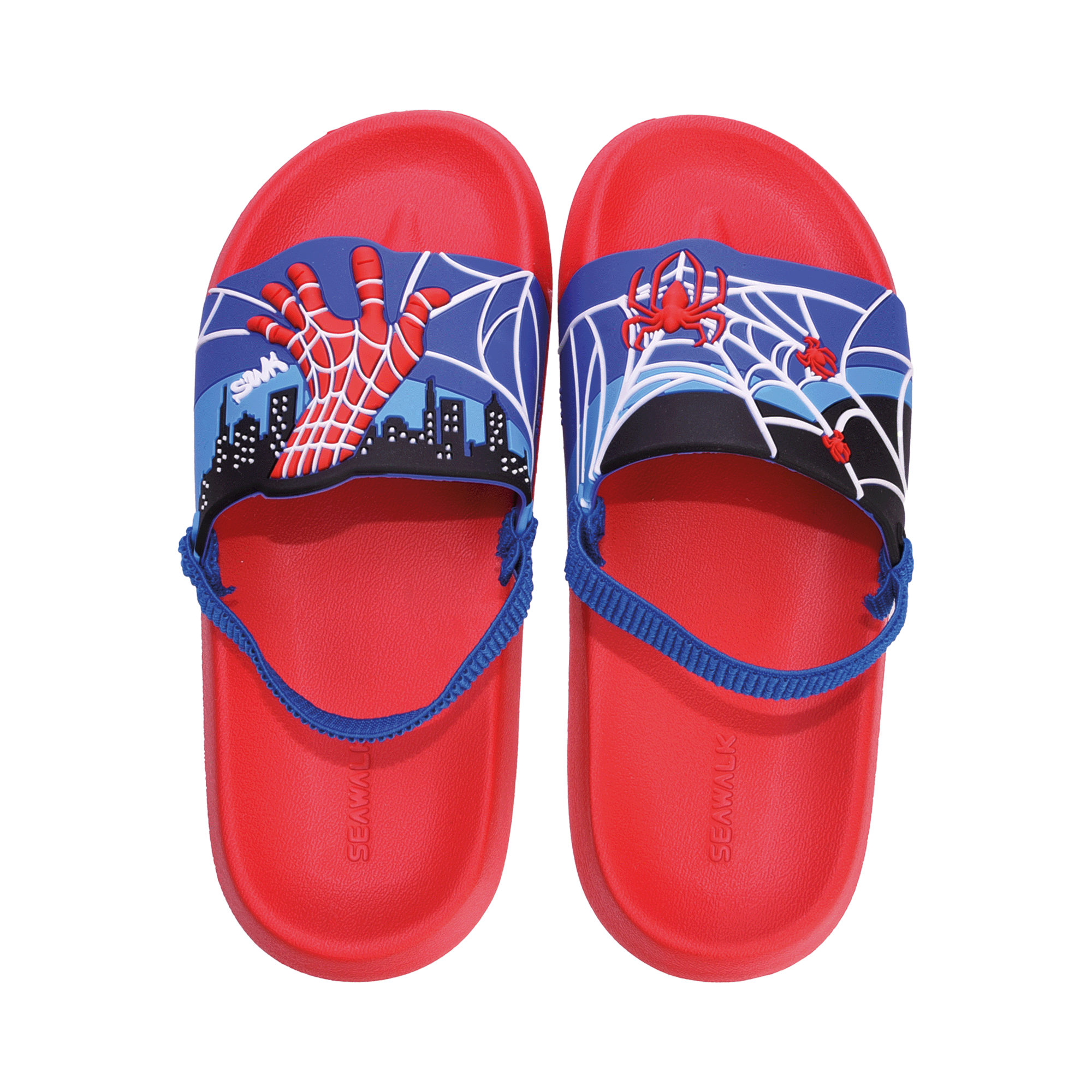 Seawalk Rubber Ojotas Seawalk Chinelas Seawalk Niño Adi Araña