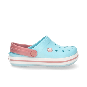 Zuecos Crocs Niña Crocband Celeste