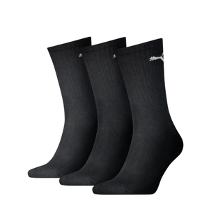 Medias Puma Crew Light Pack X 3 Negras