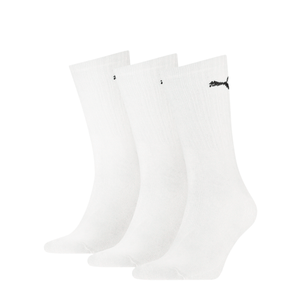 Medias Puma Crew Light Pack X 3 Blancas