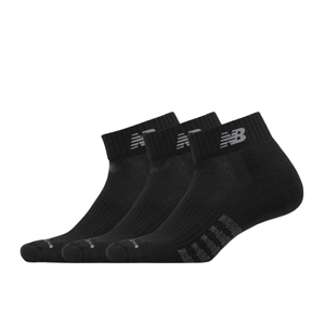 Medias New Balance Negras Cortas Pack X3