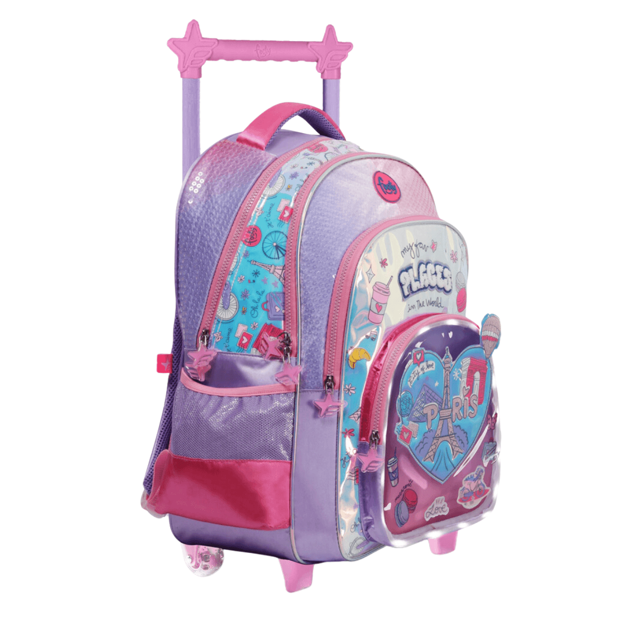 Gama Libreria Mochila Elf Con Carrito Mochilas De Carrito Footy De