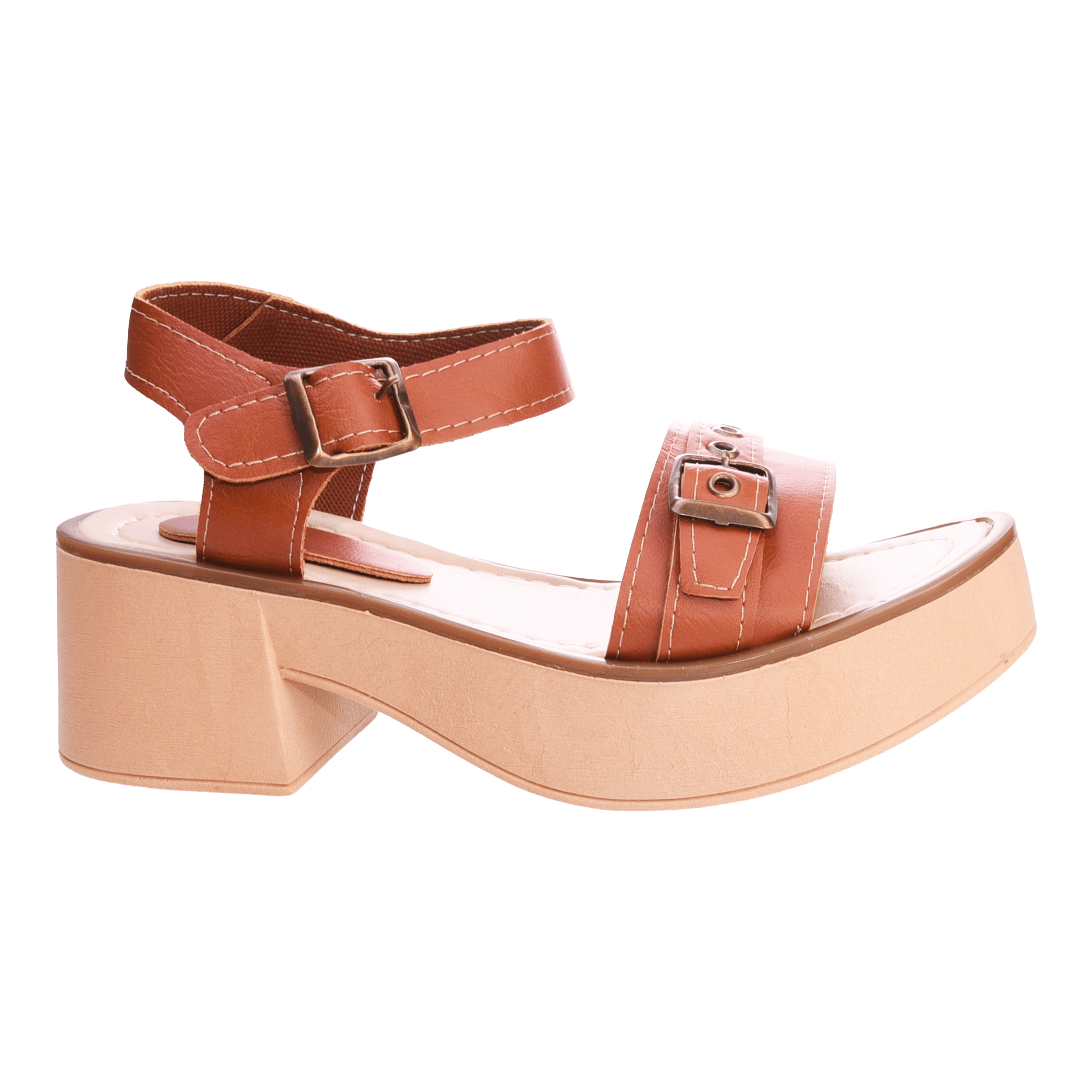 Sandalias Tampa Mujer Faja Hebilla
