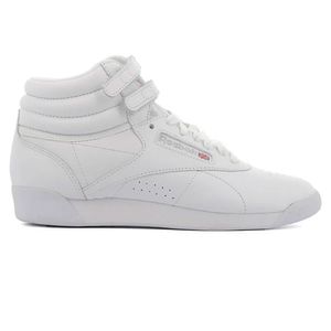 Zapatillas Botitas Reebok Mujer Freestyle Blancas