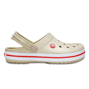 Zuecos Crocs Unisex Crocband Beige