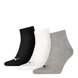 Medias Puma Quarter Cortas Pack X3 Unisex