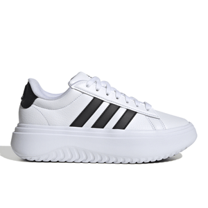 Zapatillas Adidas Mujer Grand Court Plataforma Blanca