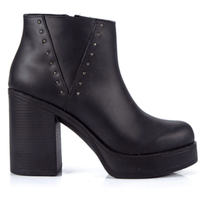 Botinetas Mujer Citadina Jazzy Con Taco