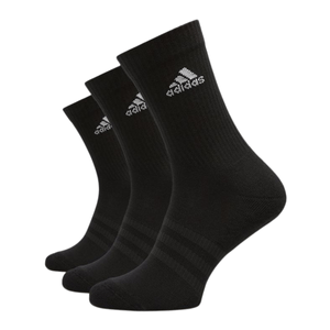 Medias Adidas Clasicas Negras 3/4 Pack X3 Unisex