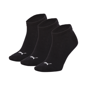 Medias Puma Invisibles Negras Pack X3 Mujer