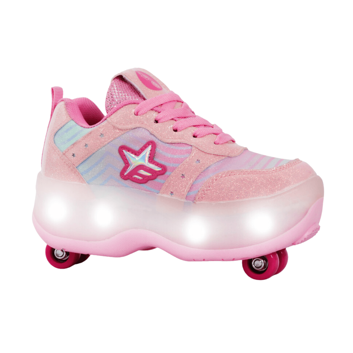 Roller Footy Nena Zapatillas Footy Con Luces Y Ruedas Zapatillas